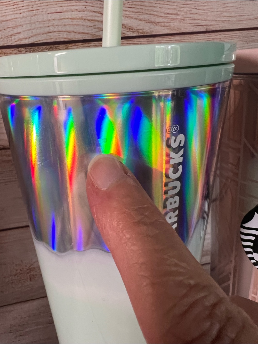 2 Starbucks Cups Tumblers iced coffee Venti 24oz. - Picture 2 of 11